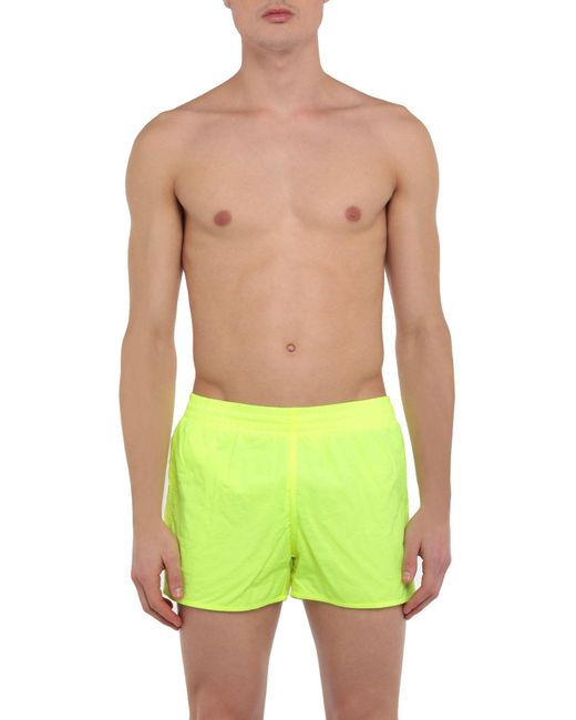 Speedo Synthetic Swim Trunks in Yellow for Men Lyst