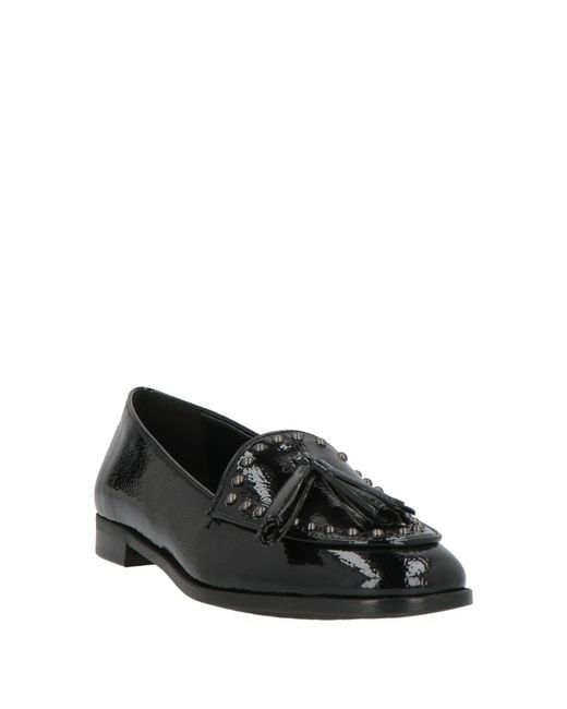 Nila & Nila Black Loafers Synthetic Material