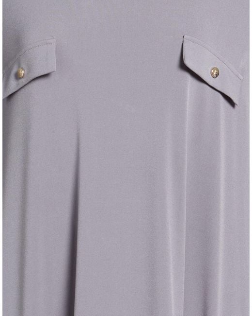 Babylon Purple Mini Dress Polyester, Elastane