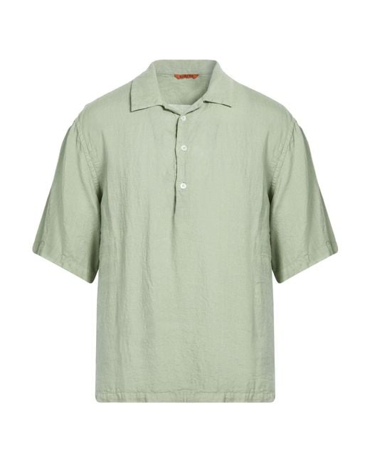 Camisa Barena de hombre de color Green