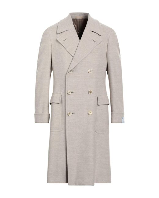 Caruso Coat in Gray for Men | Lyst