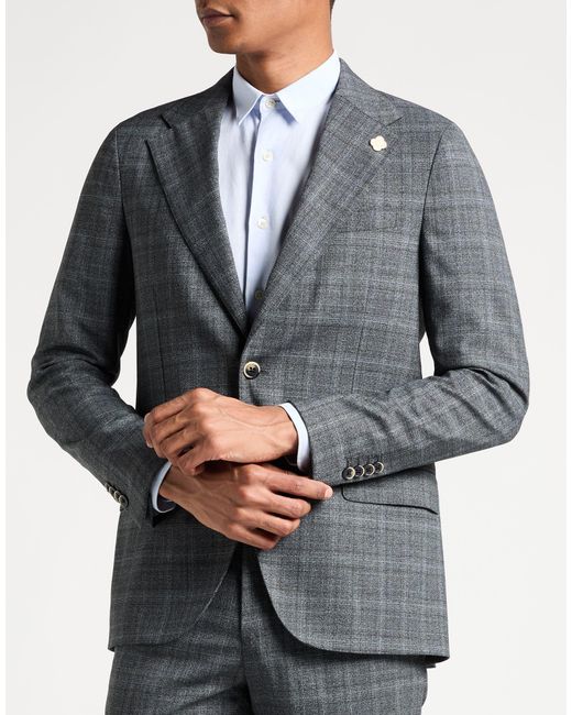 Lardini Gray Suits for men