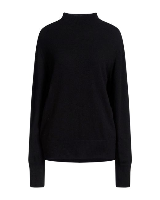 Rebel Queen Black Turtleneck Polyamide, Viscose, Wool, Cashmere