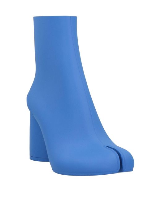 Maison Margiela Blue Ankle Boots