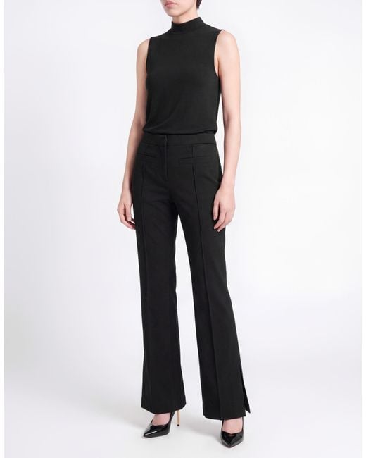 Chloé Black Pants Cotton, Elastane