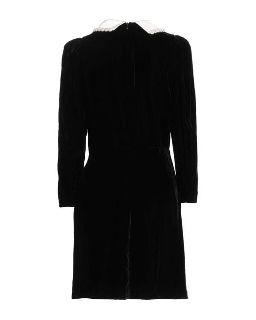 Sandro Black Mini Dress