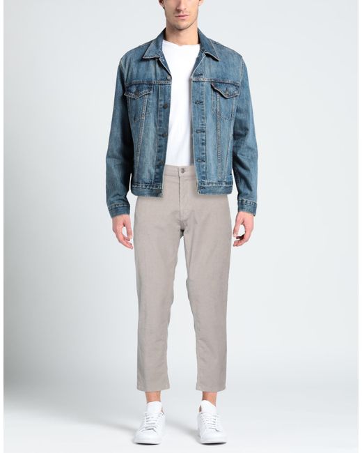 Dondup Gray Trouser for men