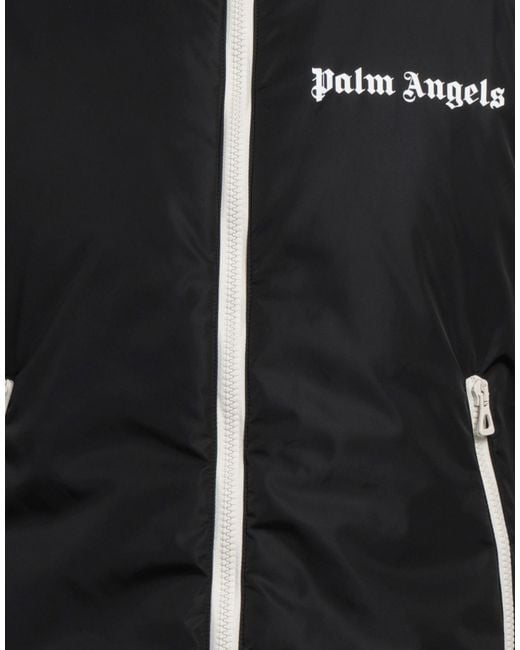 Palm Angels Black Jacket for men