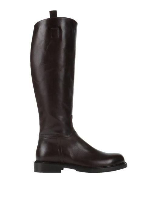 Guglielmo Rotta Black Chocolate Boot Soft Leather