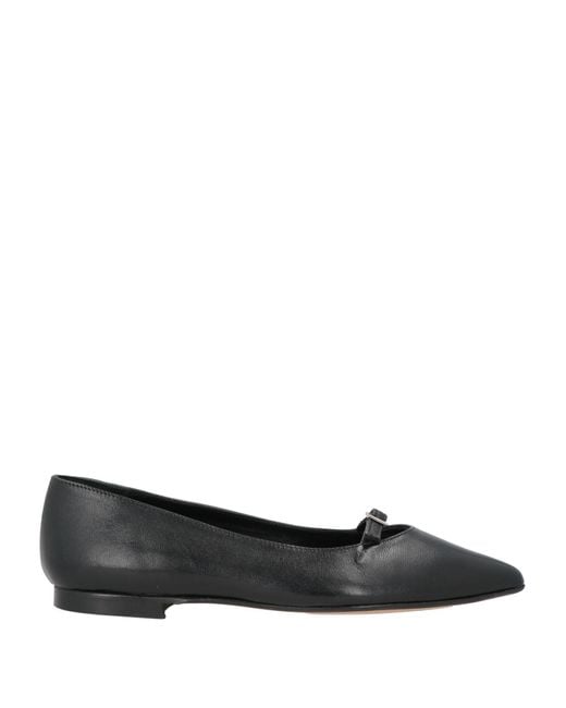 Divine Follie Black Ballet Flats