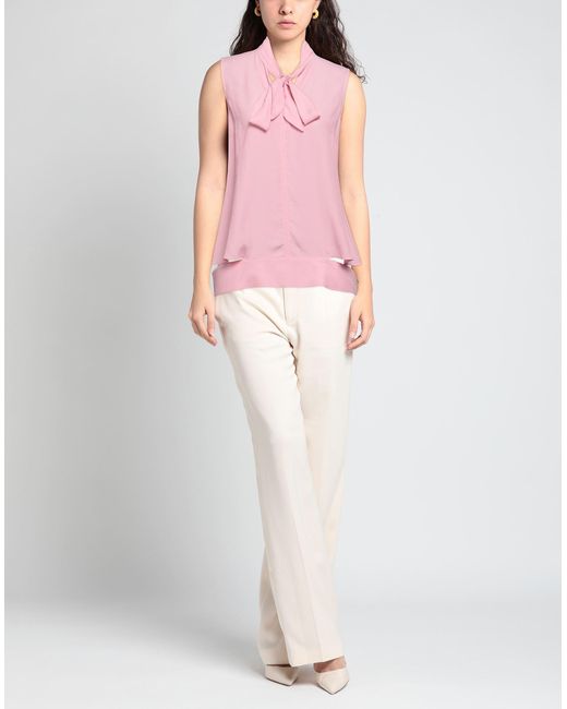 HER SHIRT HER DRESS Pink Shirt