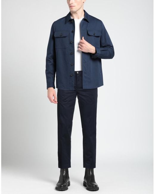 White Sand Blue Trouser for men