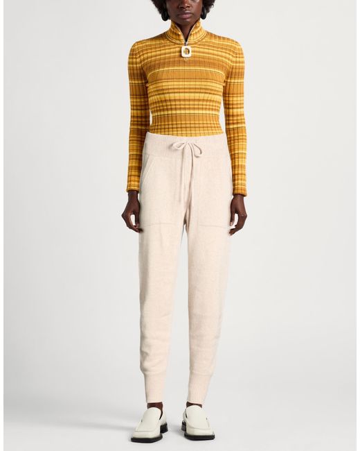 Ba&sh Natural Pants Cashmere, Wool