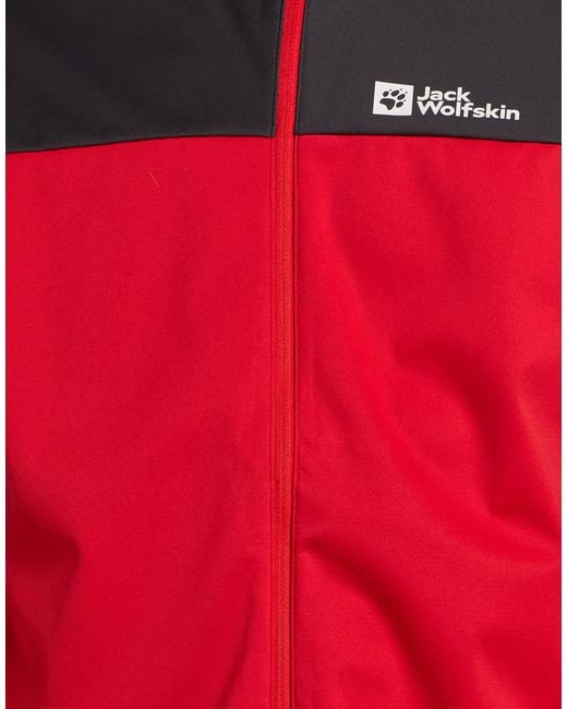 Jack Wolfskin Red Jacket for men