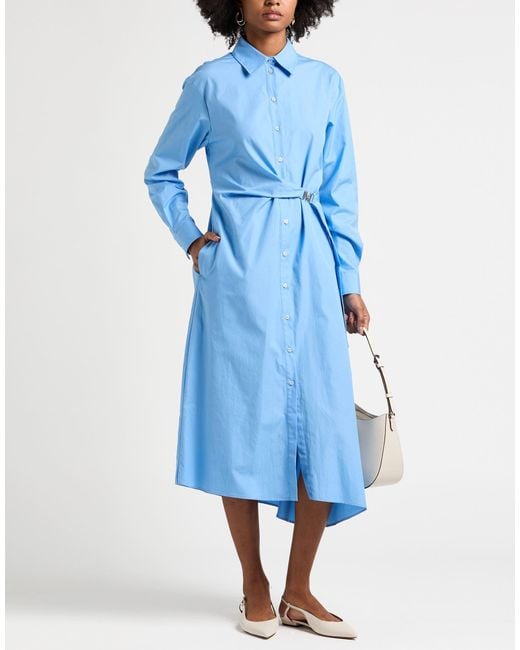 Robe Midi MSGM en coloris Blue