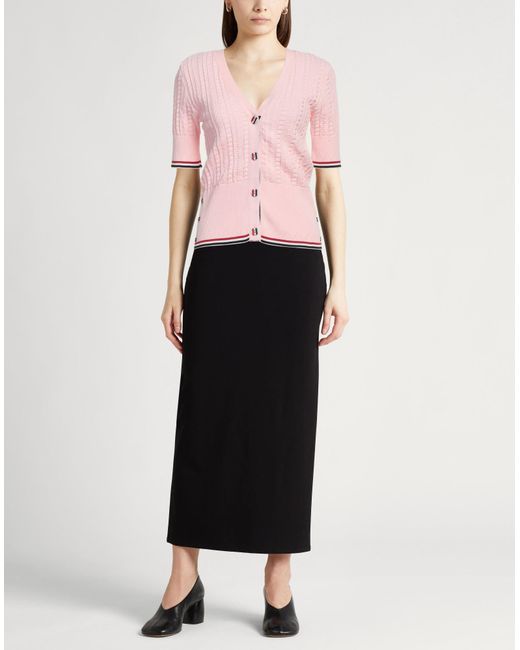 Thom Browne Pink Cardigan