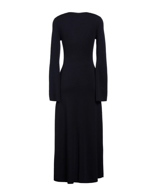 Robe longue Chloé en coloris Black