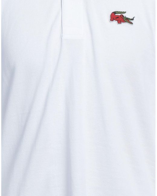 Lacoste White Polo Shirt for men