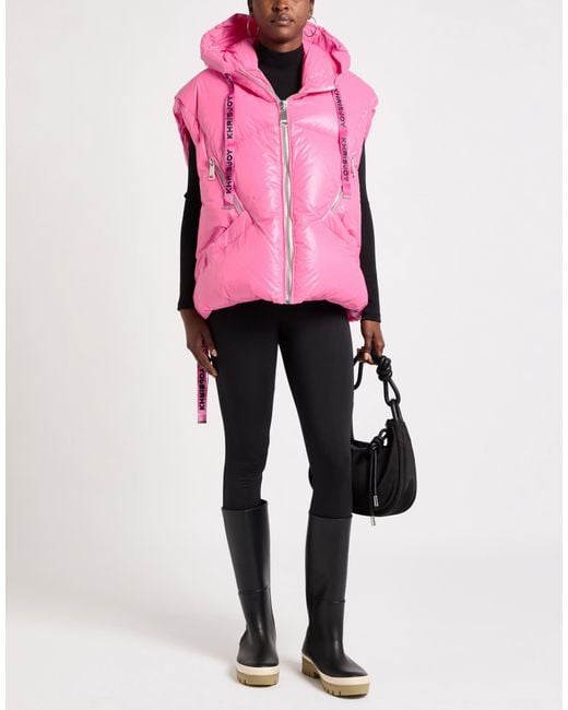 Khrisjoy Pink Vest Polyamide