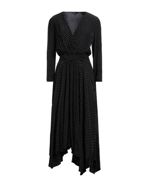 Maje Black Midi Dress