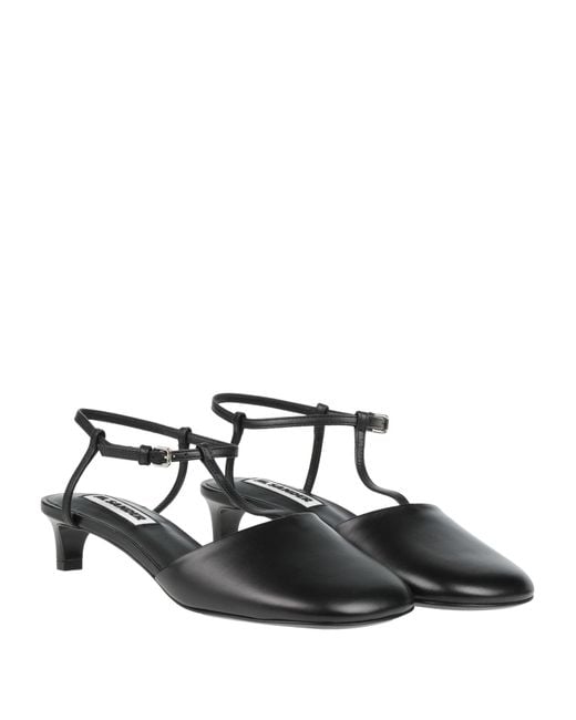Jil Sander Black Pumps Lambskin