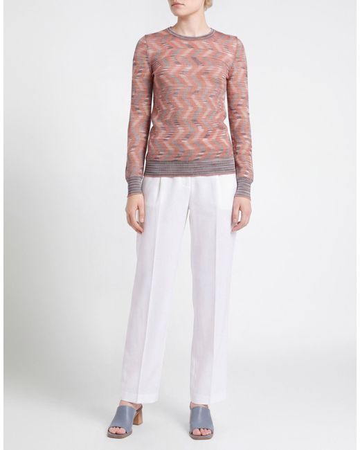 Missoni Pink Missoni Sweater Viscose, Wool, Polyamide