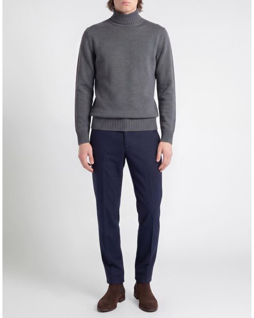 Kangra Gray Turtleneck Wool for men