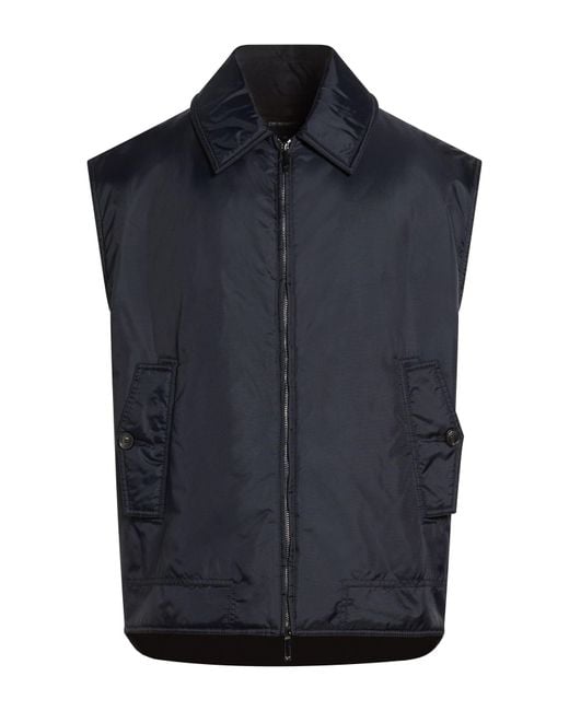Emporio Armani Blue Gilet for men