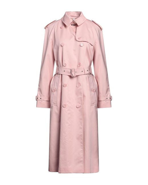 Burberry Pink Overcoat & Trench Coat