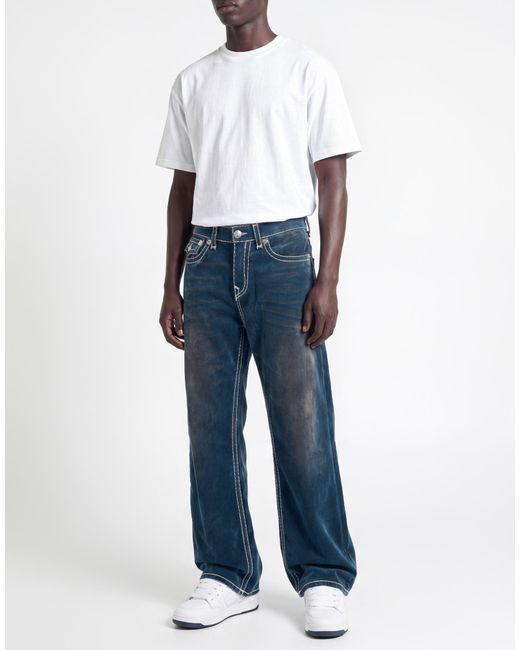 True Religion Blue Trouser for men