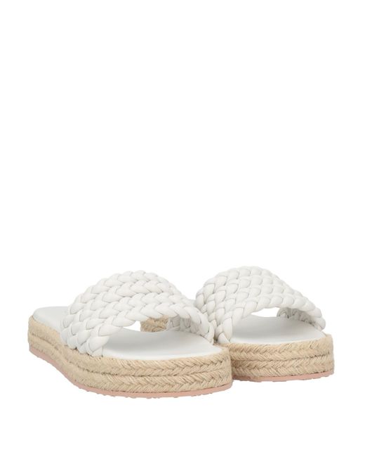 Gianvito Rossi White Espadrilles