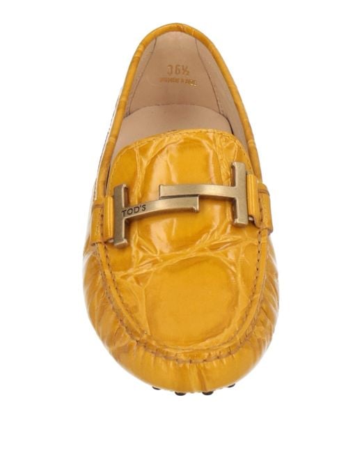 Tod's Yellow Loafer
