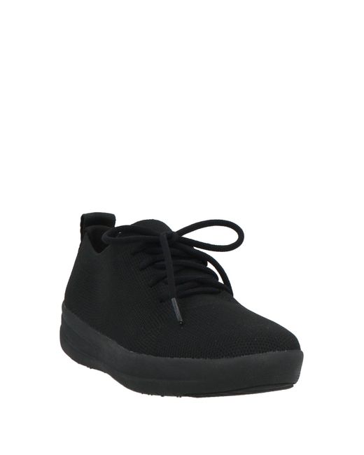 Fitflop Black Sneakers Textile Fibers