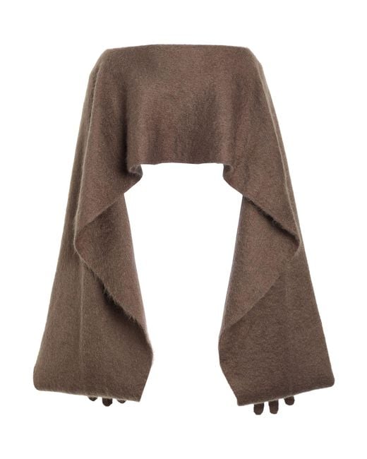 Moschino Brown Cape