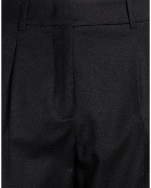 Weekend by Maxmara Black Pants Virgin Wool, Elastane
