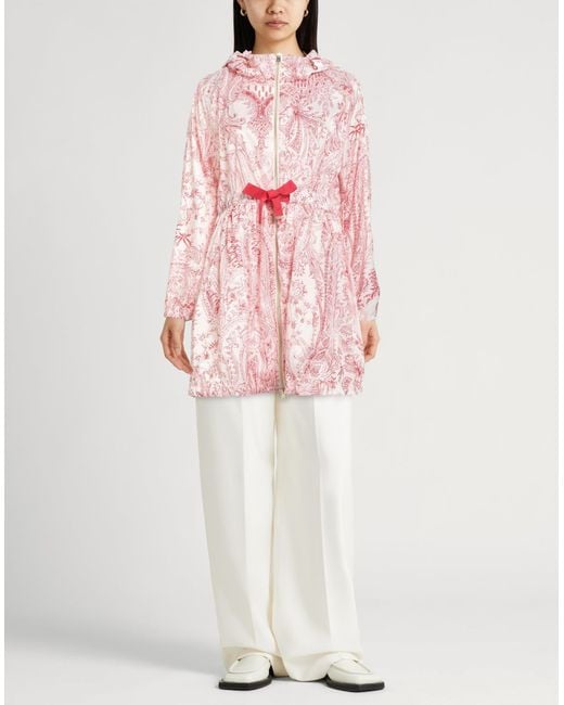 Herno Pink Overcoat & Trench Coat