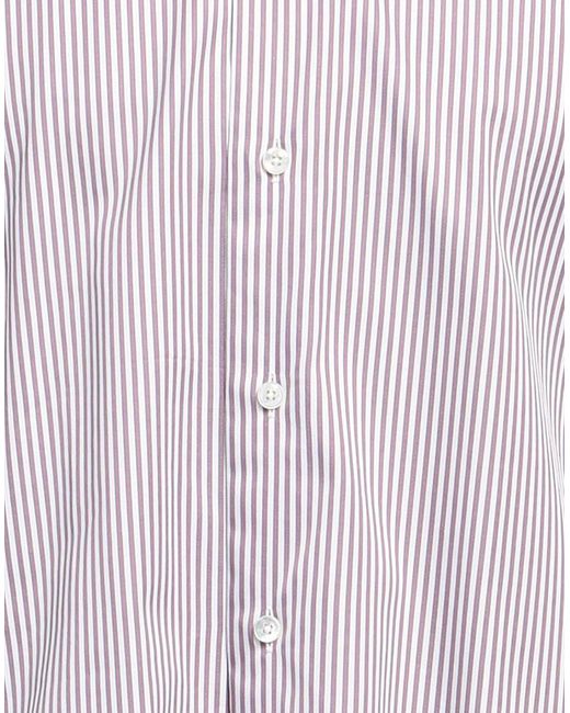 Zegna Purple Shirt for men