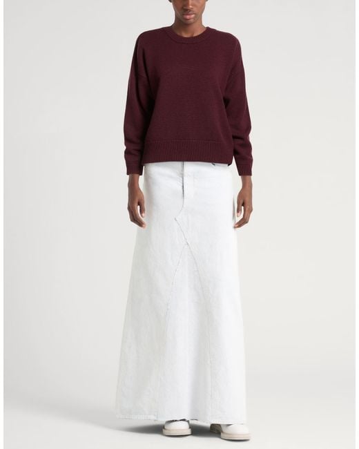Alpha Studio Purple Sweater Wool
