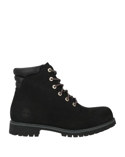 Timberland Black Ankle Boots for men