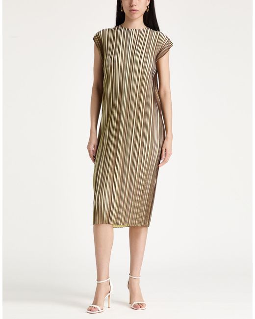 Phoebe Philo Natural Midi Dress Polyester