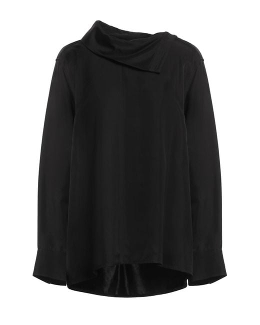Jil Sander Black Top Viscose
