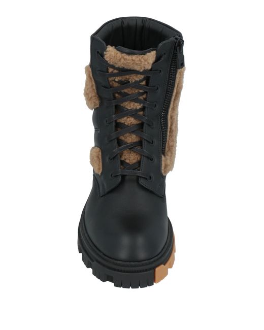 Amiri Black Ankle Boots Shearling for men