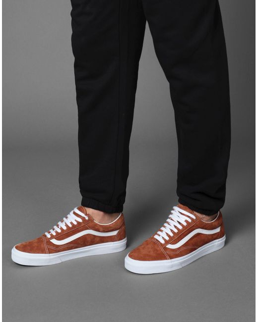 Vans Suede Low-tops \u0026 Sneakers in Brown for Men - Save 32% - Lyst