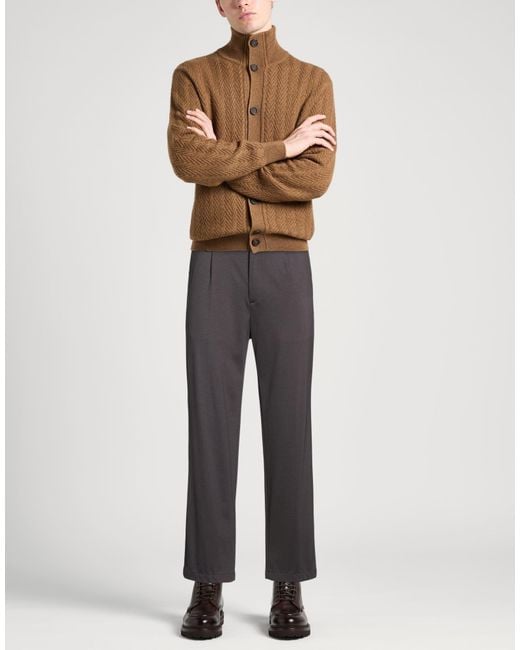 Paolo Pecora Gray Pants for men