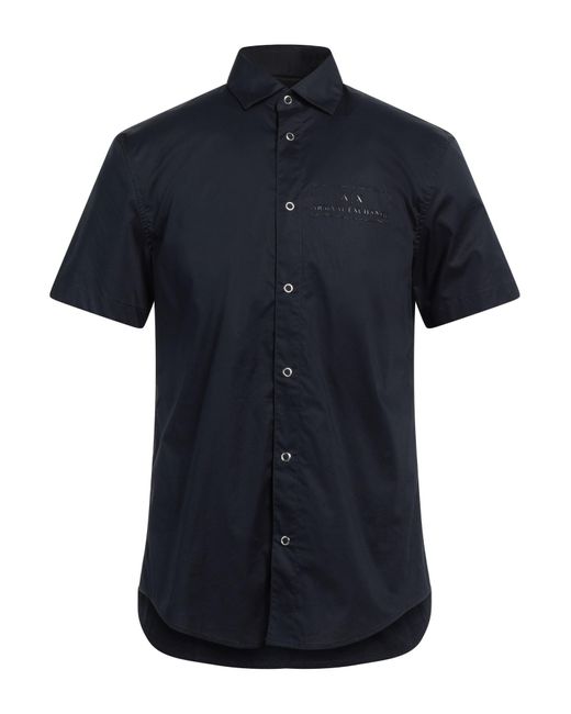 Armani Exchange Blue Shirt for men