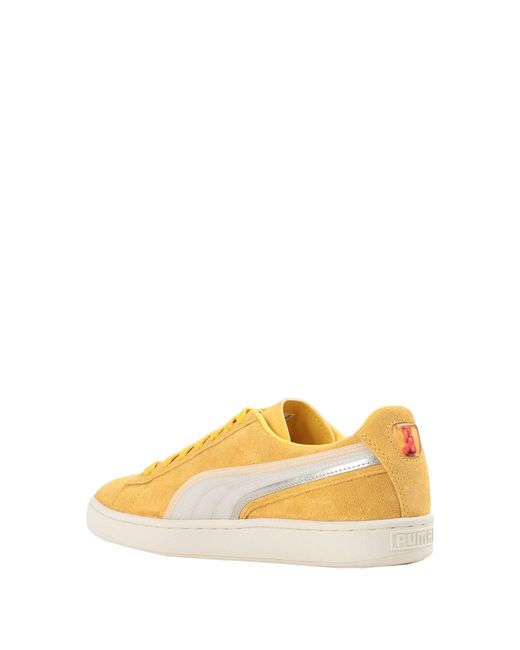 puma suede ocre