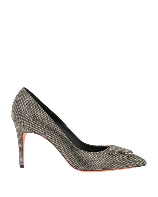 Santoni Gray Pumps