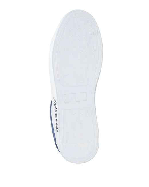 ARMANI EXCHANGE White Trainers for men