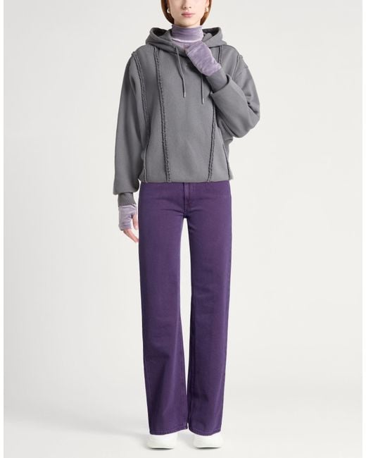 Dondup Purple Jeans Cotton