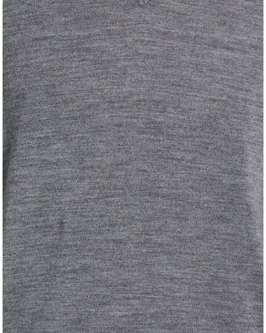 GALLIA Gray Jumper for men